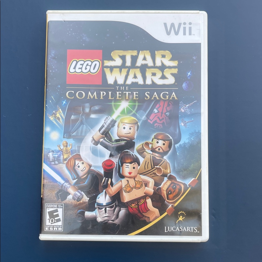 Wii LEGO Star Wars The Complete Saga with Manuel